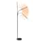 OttLite Black Natural Daylight LED Flexible Floor Lamp